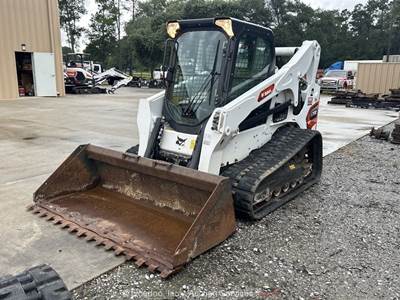 2023 Bobcat T770 Skid Steer Track Loader Cab High Flow Aux Hyd Q/C BKT bidadoo