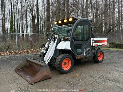 2015 Bobcat 5600 Toolcat 4WD Wheel Loader Dump Bed High Flow Aux Hyd bidadoo