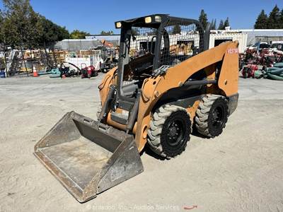 2018 Case SR175 Skid Steer Wheel Loader Auxiliary Hydraulics Bucket bidadoo