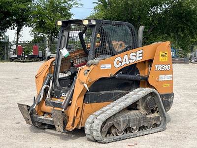 2019 Case TR310 Skid Steer Compact Rubber Track Loader Crawler Aux Hyd bidadoo