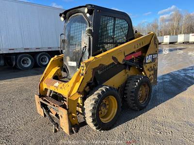 2016 Caterpillar 236D Skid Steer Wheel Loader Enclosed Cab bidadoo -Repair