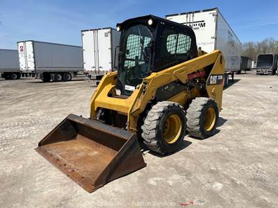 2015 Caterpillar 236D Skid Steer Wheel Loader Cab Bucket Aux Hydraulic bidadoo