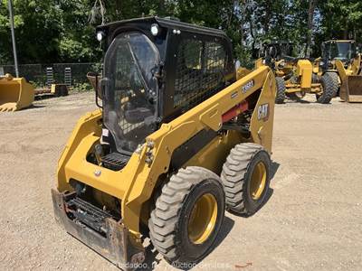 2023 Caterpillar 236D3 Compact Skid Steer Wheel Loader Enclosed Cab Aux bidadoo