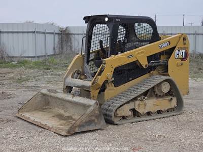 2022 Caterpillar 239D3 Skid Steer Track Loader Crawler Bucket Aux Hyd bidadoo