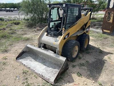 Caterpillar 242B3 Skid Steer Wheel Loader Cab A/C AUX Hyd Bucket -Parts/Repair