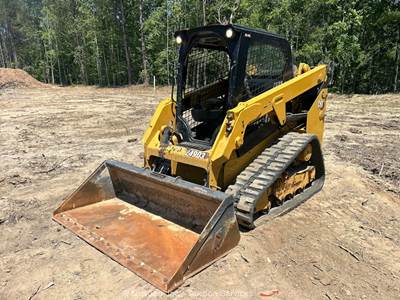 2019 Caterpillar 249D3 Skid Steer Track Loader Crawler Aux Hyd Bucket bidadoo