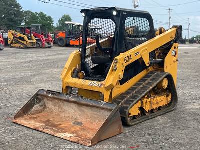 2021 Caterpillar 249D3 Skid Steer Track Loader Crawler Aux Hyd Bucket bidadoo