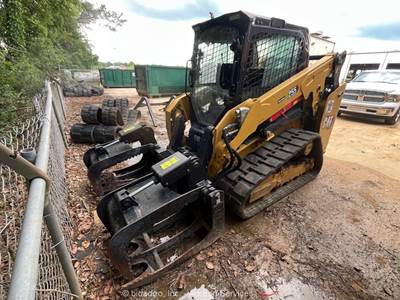 2024 Caterpillar 255 Skid Steer Track Loader Cab Crawler Aux Hyd -Parts/Repair