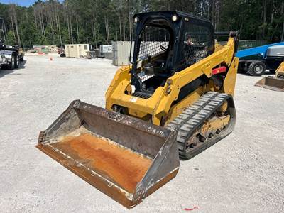 2019 Caterpillar 259D Skid Steer Track Loader Crawler Dozer Aux Hyd bidadoo