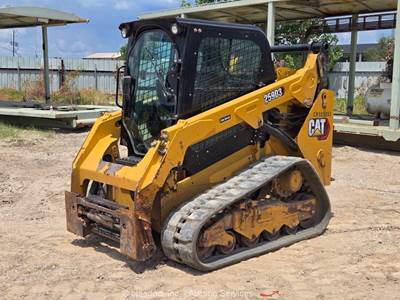 2020 Caterpillar 259D3 Skid Steer Track Loader Cab Crawler bidadoo