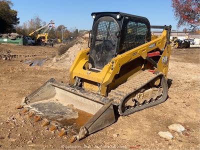 2021 Caterpillar 259D3 Skid Steer Track Loader Aux Hyd Bucket A/C Cab bidadoo