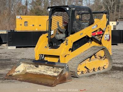 2024 Caterpillar 259D3 Skid Steer Track Loader Aux Hyd Bucket Crawler bidadoo