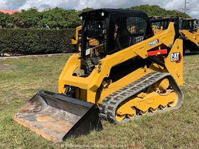 2023 Caterpillar 259D3 Skid Steer Track Loader Crawler Aux Hyd Bucket bidadoo