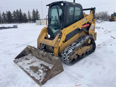 2022 Caterpillar 259D3 Skid Steer Track Loader Crawler Aux Hydraulic bidadoo