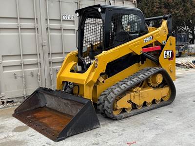 2023 Caterpillar 259D3 Skid Steer Track Loader Crawler Aux Hyd Bucket bidadoo