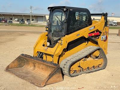 2021 Caterpillar 259D3 Skid Steer Track Loader Crawler Cab Aux Hyd A/C bidadoo