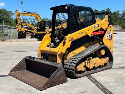 2024 Caterpillar 259D3 Skid Steer Track Loader Aux Hyd Bucket bidadoo