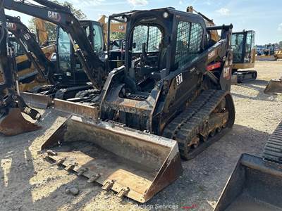 2023 Caterpillar 259D3 Skid Steer Track Loader Cab Crawler Aux bidadoo -Repair