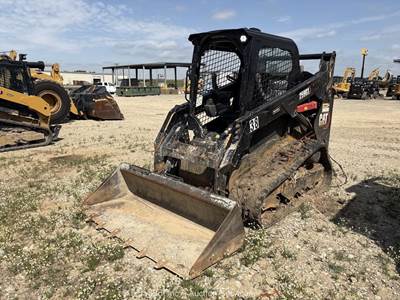2023 Caterpillar 259D3 Skid Steer Track Loader Crawler Aux Hyd Bucket bidadoo