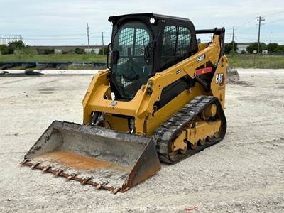 2022 Caterpillar 259D3 Skid Steer Track Loader A/C Cab Aux Hyd Bucket bidadoo