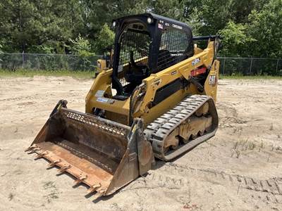 2022 Caterpillar 259D3 Skid Steer Track Loader Crawler Aux Hyd Bucket bidadoo