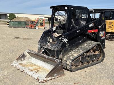 2023 Caterpillar 259D3 Skid Steer Track Loader Crawler Hyd Q/C Bucket bidadoo