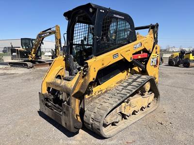 2021 Caterpillar 259D3 Skid Steer Track Loader Cab Crawler High Flow Aux bidadoo