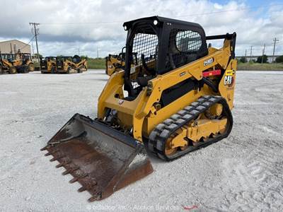 2022 Caterpillar 259D3 Skid Steer Track Loader Crawler Aux Hyd Bucket bidadoo