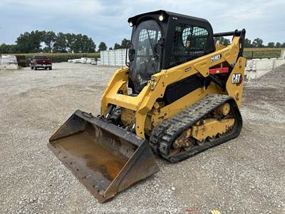 2022 Caterpillar 259D3 Skid Steer Track Loader Crawler Aux Bucket Cab bidadoo