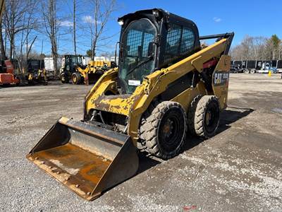 2016 Caterpillar 262D Skid Steer Wheel Loader Enclosed Cab Bucket Aux Hy bidadoo