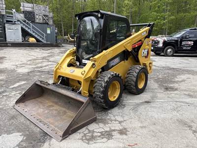 2020 Caterpillar 262D3 Skid Steer Wheel Loader Cab Aux Hyd Q/C Bucket bidadoo