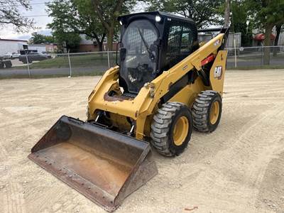 2019 Caterpillar 262D3 Skid Steer Wheel Loader Cab Aux Hyd Q/C Bucket bidadoo