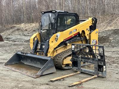 2024 Caterpillar 265-05A Skid Steer Track Loader Crawler Cab Aux Bucket bidadoo