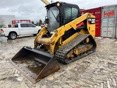 2015 Caterpillar 279D Skid Steer Track Loader Cab Crawler Hyd QC A/C bidadoo