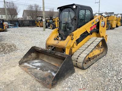 2023 Caterpillar 279D3 Skid Steer Track Loader Cab Crawler Hyd QC Bucket bidadoo