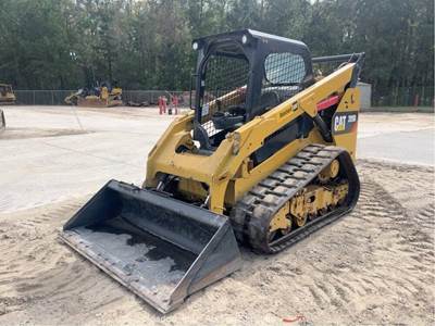 2018 Caterpillar 289D Skid Steer Crawler Track Loader Aux Hyd Q/C Bucket bidadoo