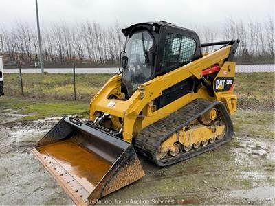 2019 Caterpillar 289D Skid Steer Track Loader High Flow Aux Hyd Q/C CAT bidadoo