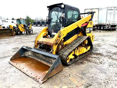 2015 Caterpillar 289D Skid Steer Track Loader Cab Crawler Hyd QC A/C bidadoo