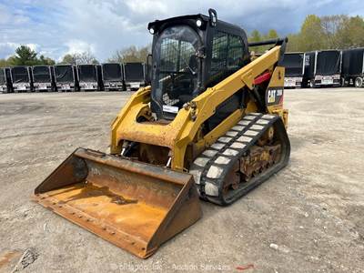 2018 Caterpillar 289D Skid Steer Track Loader Cab Crawler High Flow Q/C bidadoo