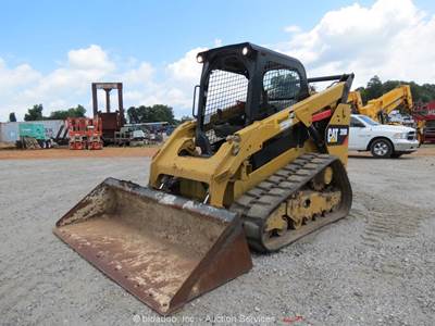 2018 Caterpillar 289D Skid Steer Crawler Track Loader Aux Hyd Q/C Bucket bidadoo
