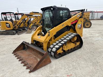 2023 Caterpillar 289D3 Skid Steer Crawler Loader Cab Aux Hyd Q/C Bucket bidadoo