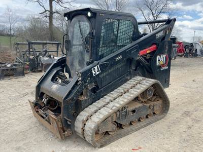 2023 Caterpillar 289D3 Skid Steer Track Loader Cab Crawler Aux Hyd Q/C bidadoo