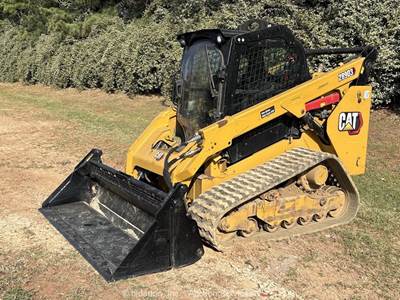 2022 Caterpillar 289D3 Skid Steer Track Loader Cab Crawler High Flow Q/C bidadoo