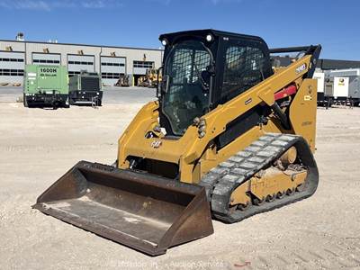 2021 Caterpillar 289D3 Skid Steer Track Loader Cab Crawler Aux Hyd Q/C bidadoo
