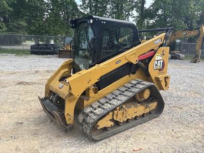 2021 Caterpillar 289D3 Skid Steer Track Loader Crawler Cab Aux Hyd Q/C bidadoo