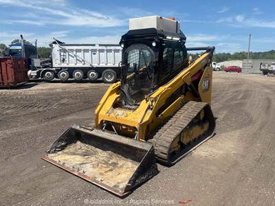 2021 Caterpillar 289D3 Skid Steer Track Loader Crawler Cab Aux Hyd Q/C bidadoo