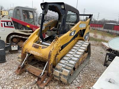 2011 Caterpillar 299C Skid Steer Track Loader Crawler Aux Hyd Q/C -Parts/Repair