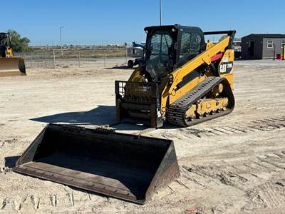 2015 Caterpillar 299D Skid Steer Track Loader 2 Spd Hi-Flow Aux Hyd Q/C bidadoo