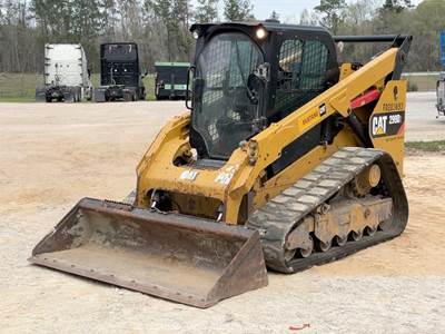 2018 Caterpillar 299D2 Skid Steer Track Loader Cab A/C Hi-Flow 2 spd CAT bidadoo