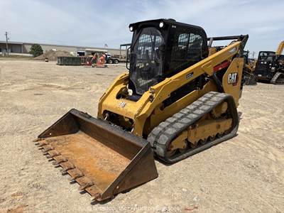 2023 Caterpillar 299D3 Skid Steer Track Loader Cab High Flow Hyd Q/C bidadoo